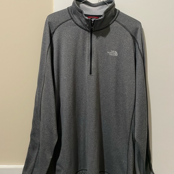 North Face half zip jacket - gray, size XL - Picture 1 of 4